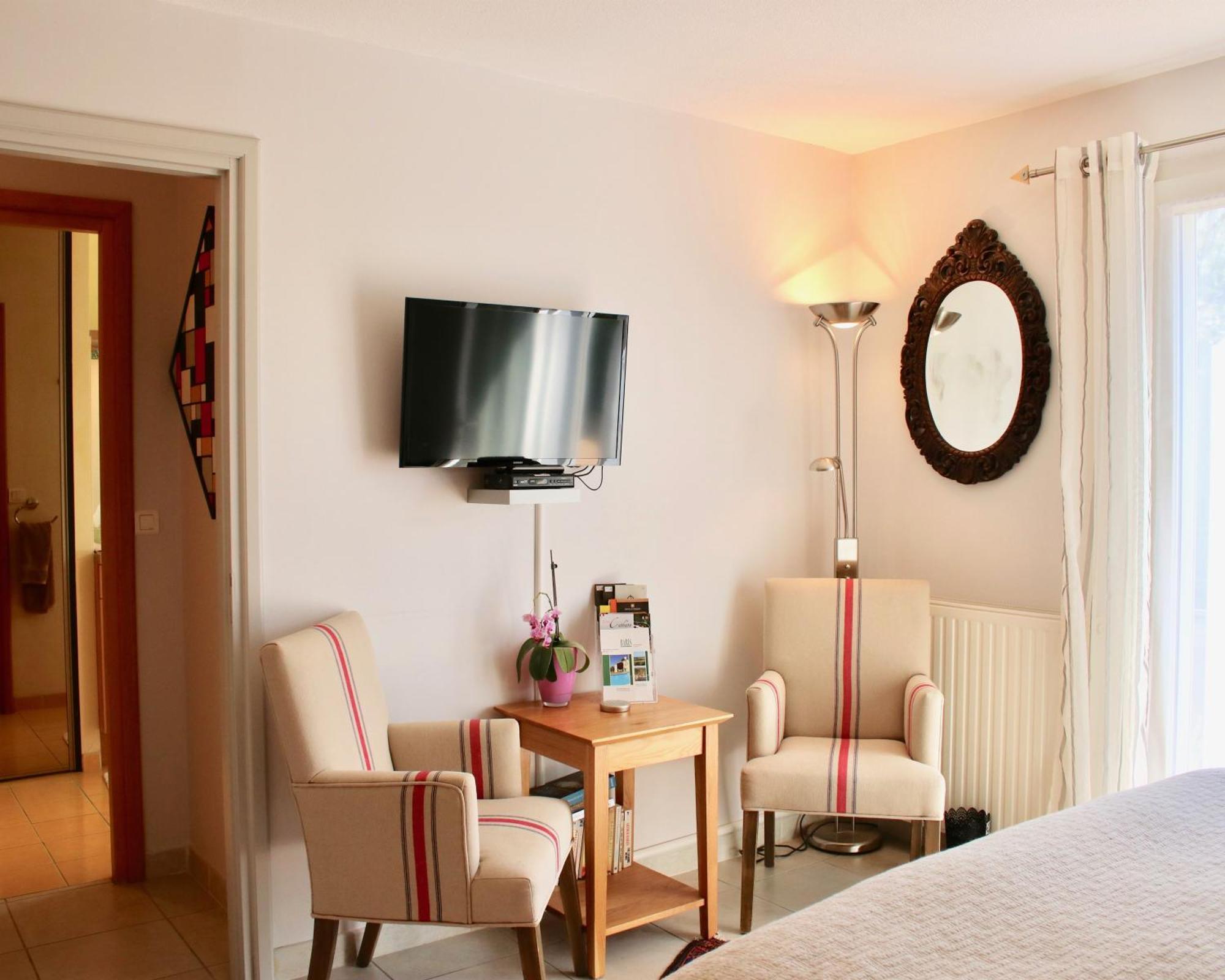 B&B-Les Balcons De Maragon Carcassonne Oda fotoğraf